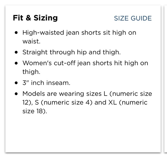 Brand new Old Navy high waisted cut off shorts - Picture 6 of 9